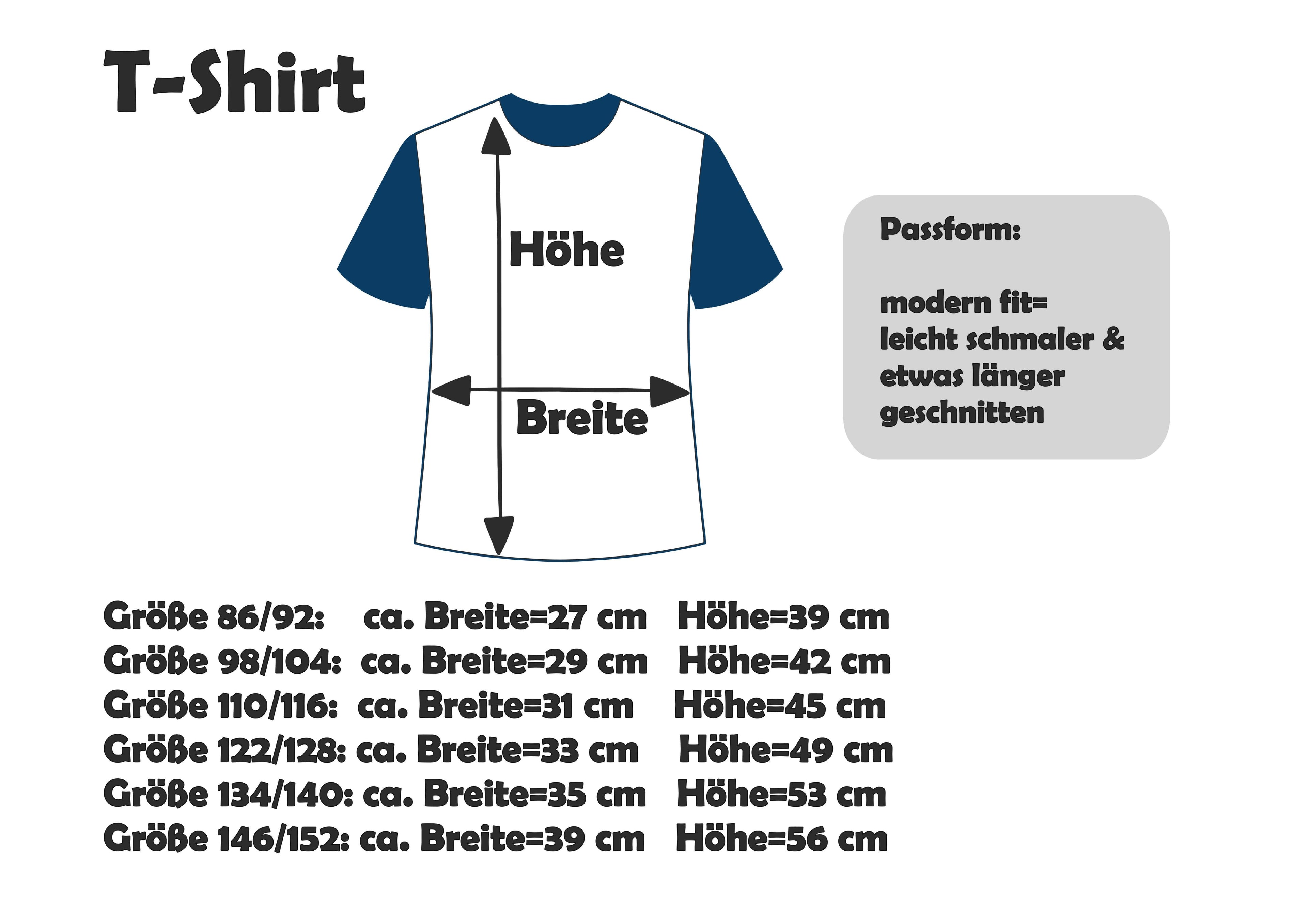 Einschulungsshirt Stifte Kurzarm navi