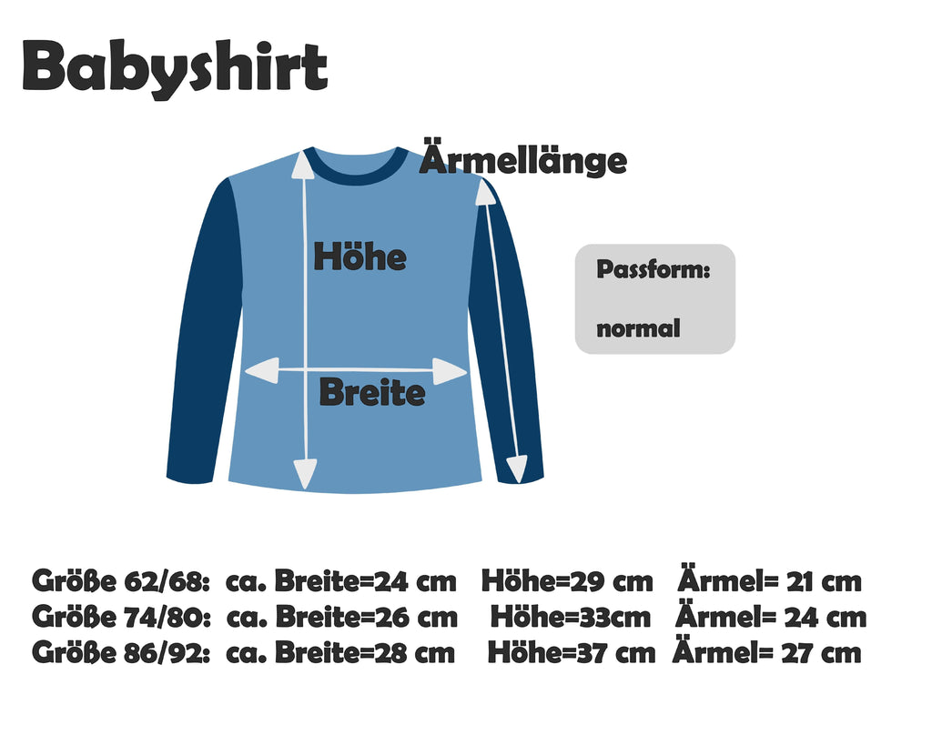 Babyshirt Osterhase Langarm, navi