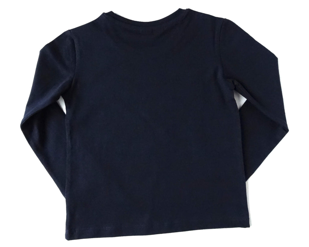 Babyshirt Drache mit Geburtstdaten Langarm, navi