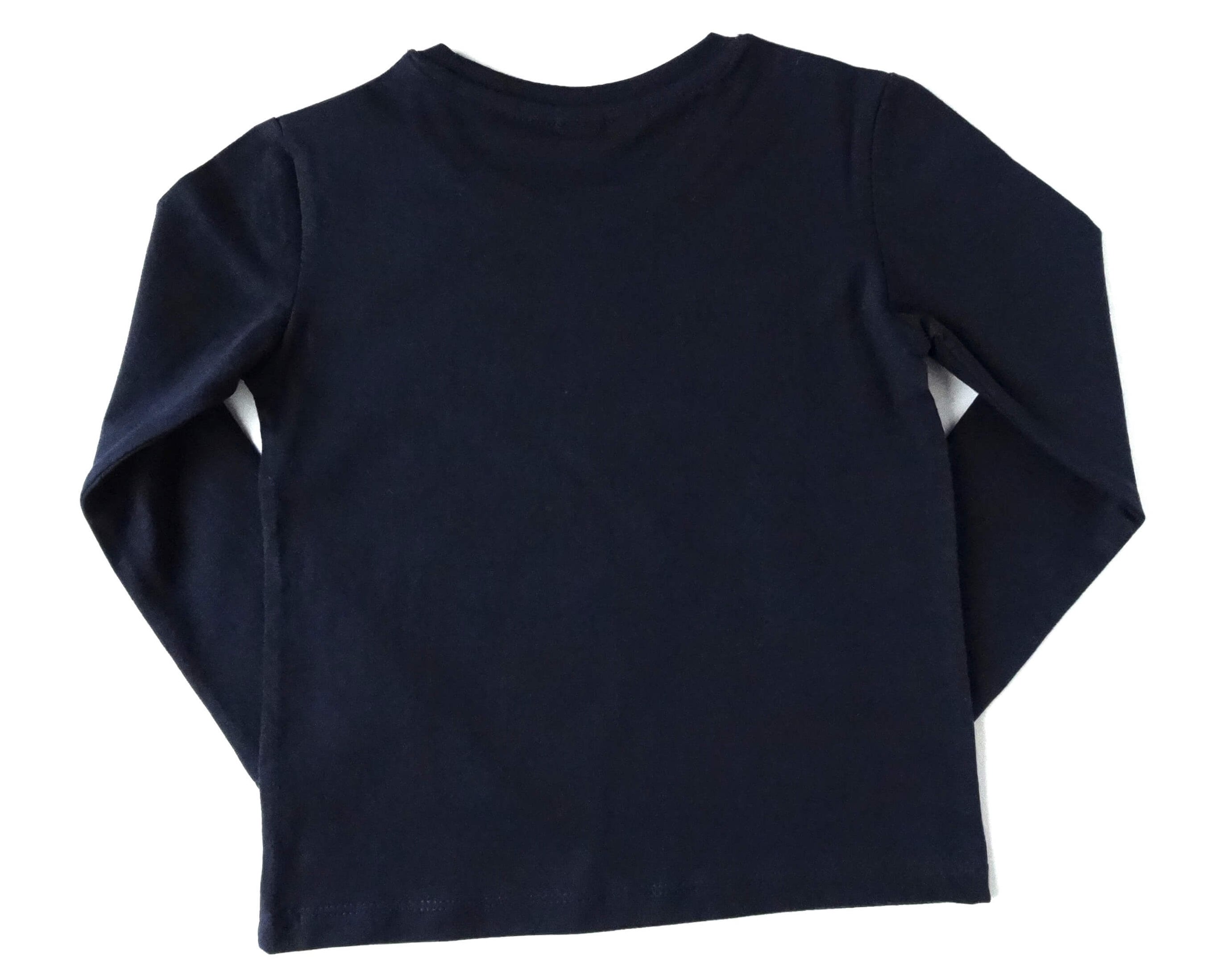 Babyshirt Drache mit Geburtstdaten Langarm, navi