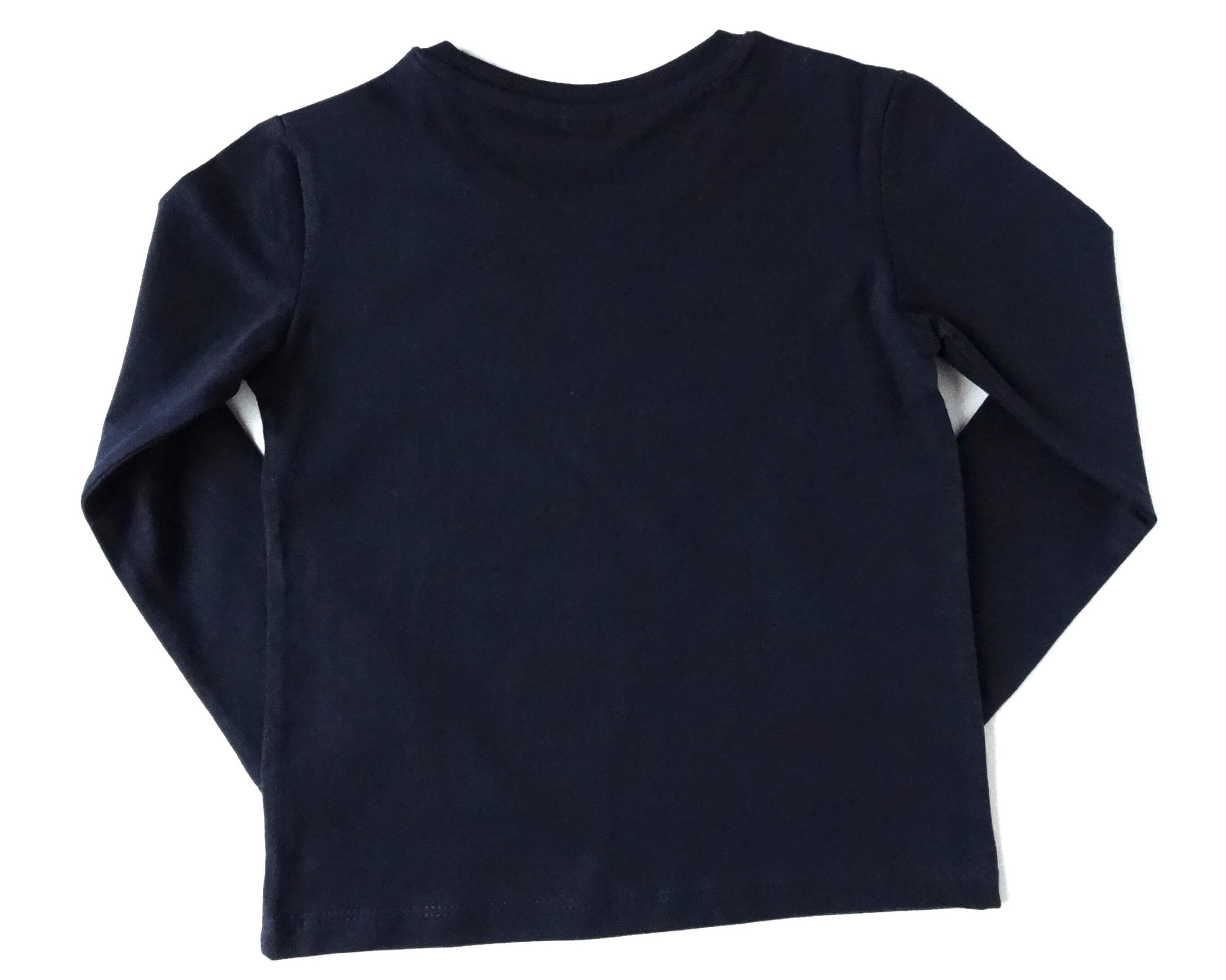 Rückseite navi Langarmshirt von Smartbabies