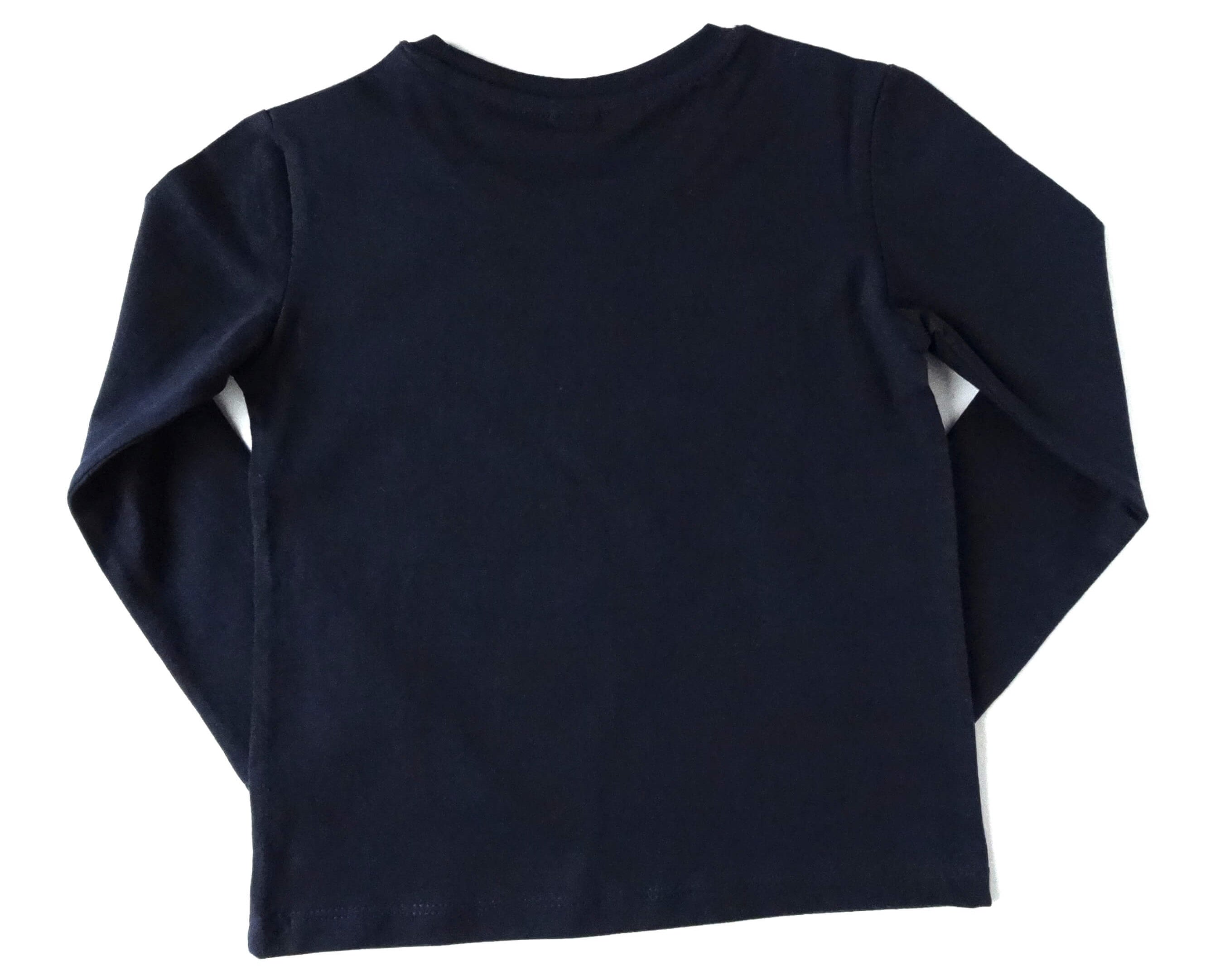 Rückseite navi Kinder-Langarmshirt von Smartbabies