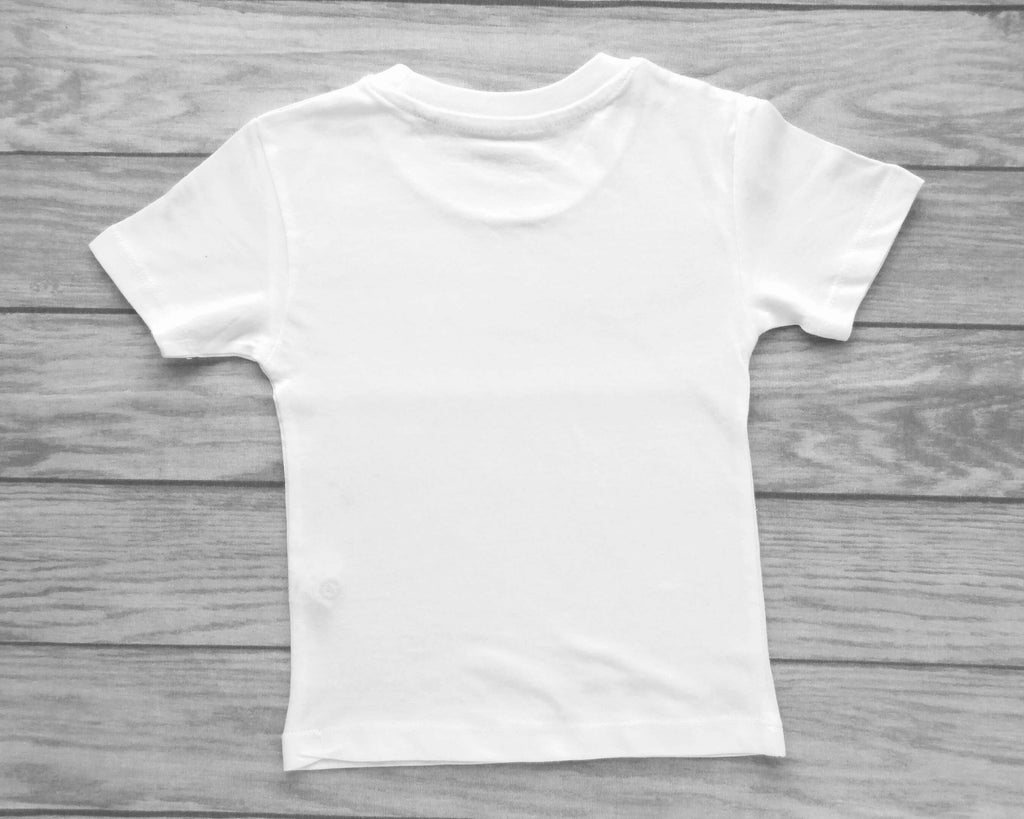 Rückseite weißes T Shirt Smartbabies