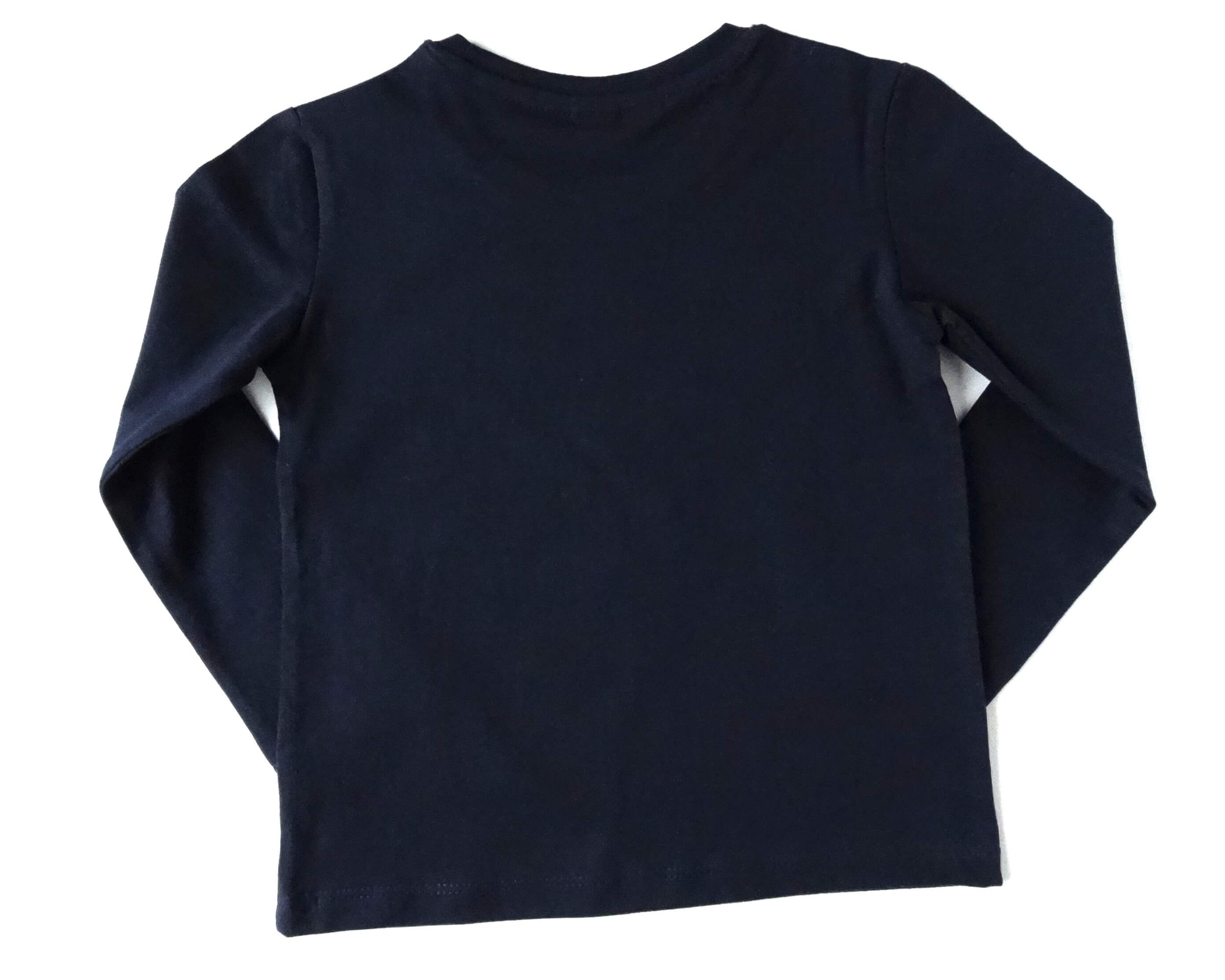 Einschulungsshirt erste Klasse Langarm navi