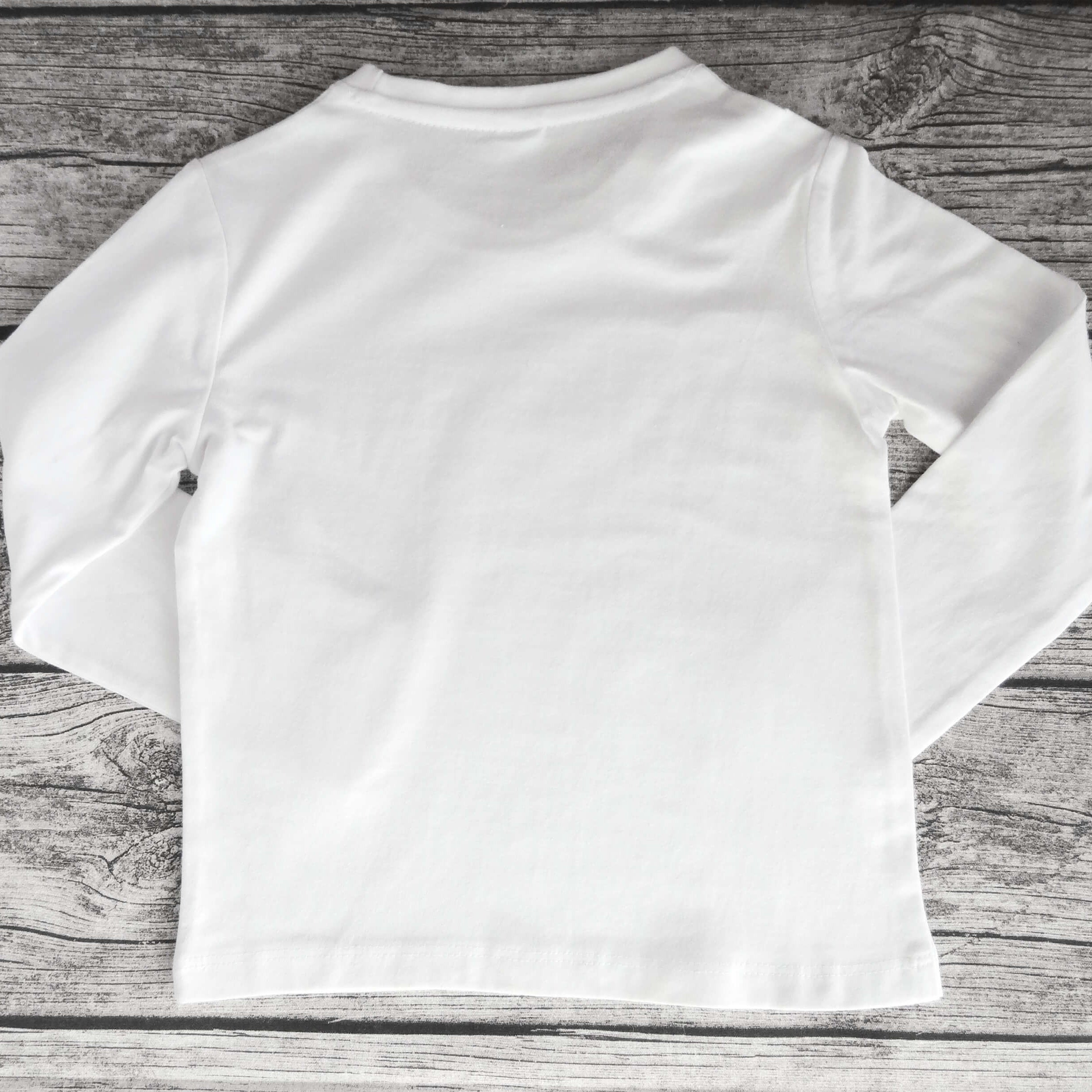 Geburtstagsshirt Zaubershow Langarm, weiß oder navi