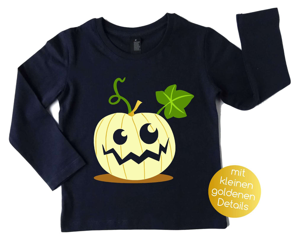 Halloween Shirt Kürbis für kleine Kinder als kindgerechtesHalloween Kostüm