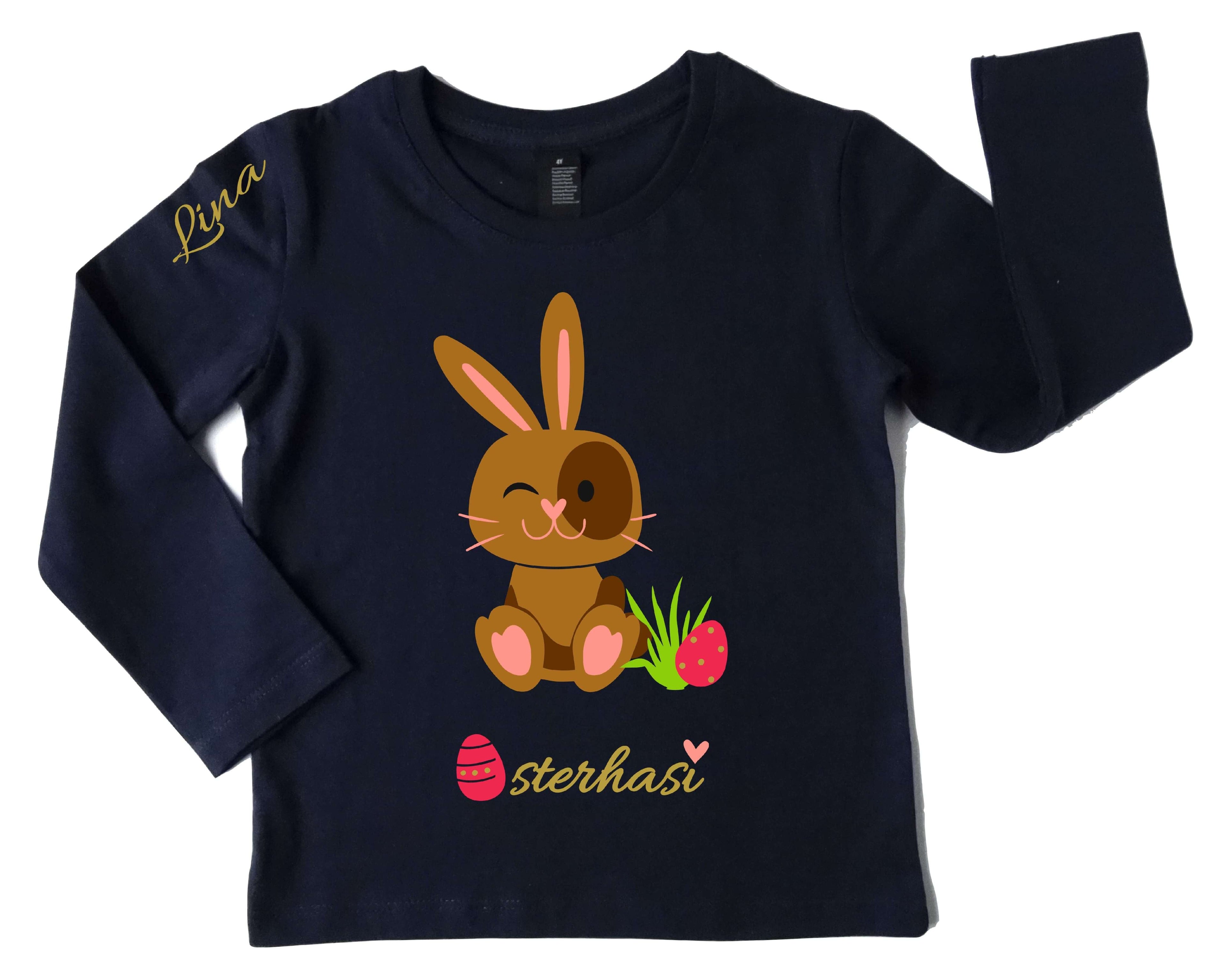 Babyshirt Osterhase Langarm, navi